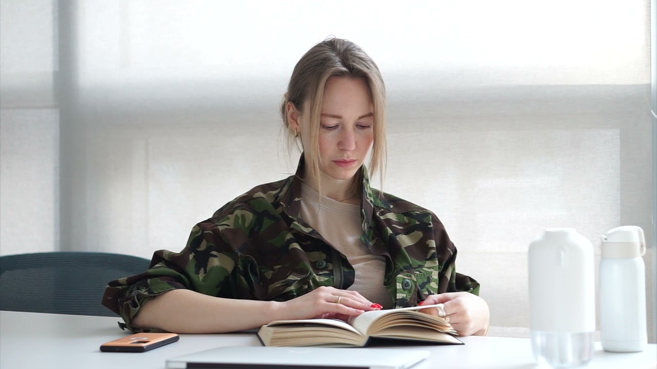 READ WITH ME | Nature sounds for focus and concentration, ASMR page turning no talking