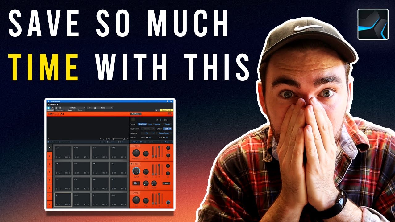 Save SO much time with this Studio One Impact XT Trick