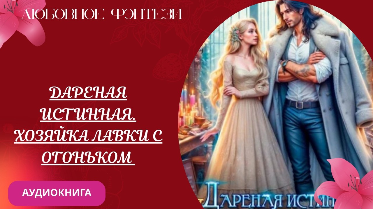 Любовное фэнтези Дареная истинная. Хозяйка лавки С огоньком Аудиокнига Бесплатно Полная версия