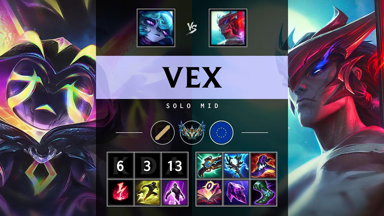 Vex Mid vs Yone - EUW Challenger Patch 25.S1.3