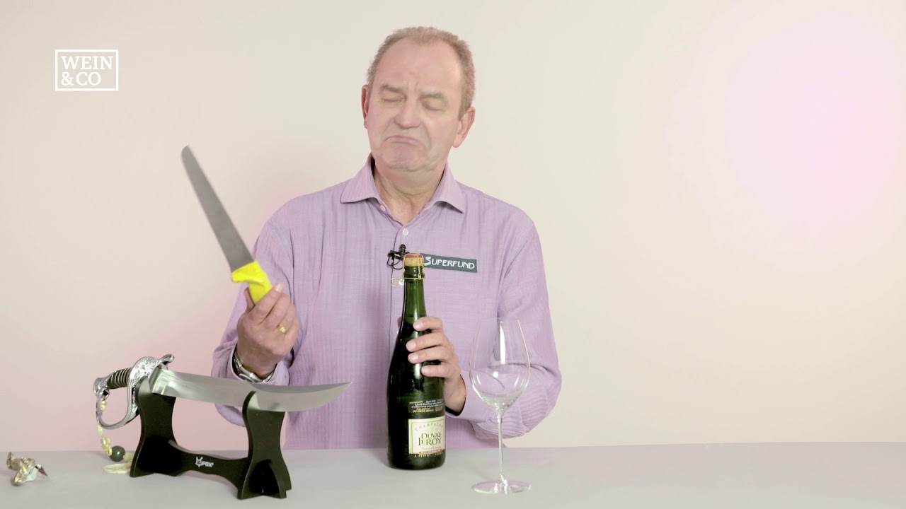 Herr Bert erklärt: der Champagnersäbel