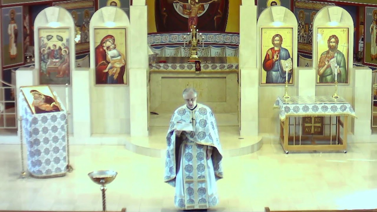 Holy Liturgy, Sunday January 14, 2024