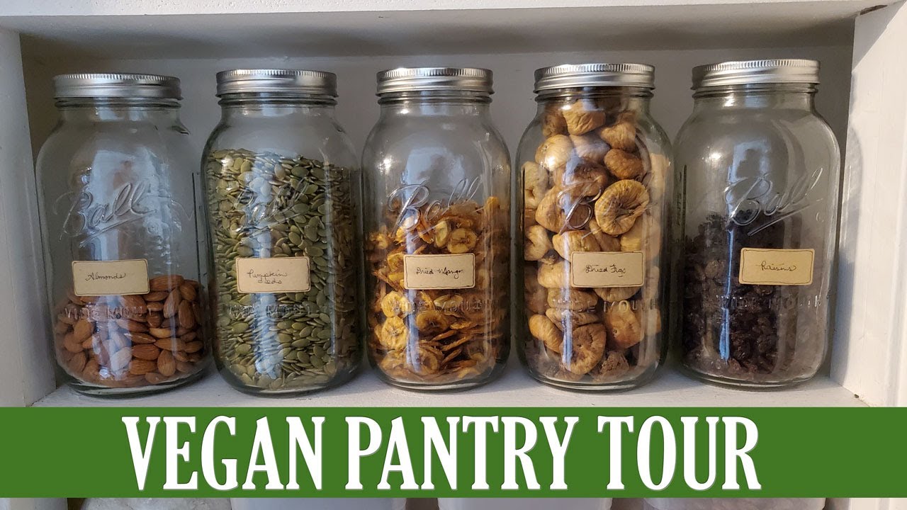 Real Life Vegan Pantry Tour