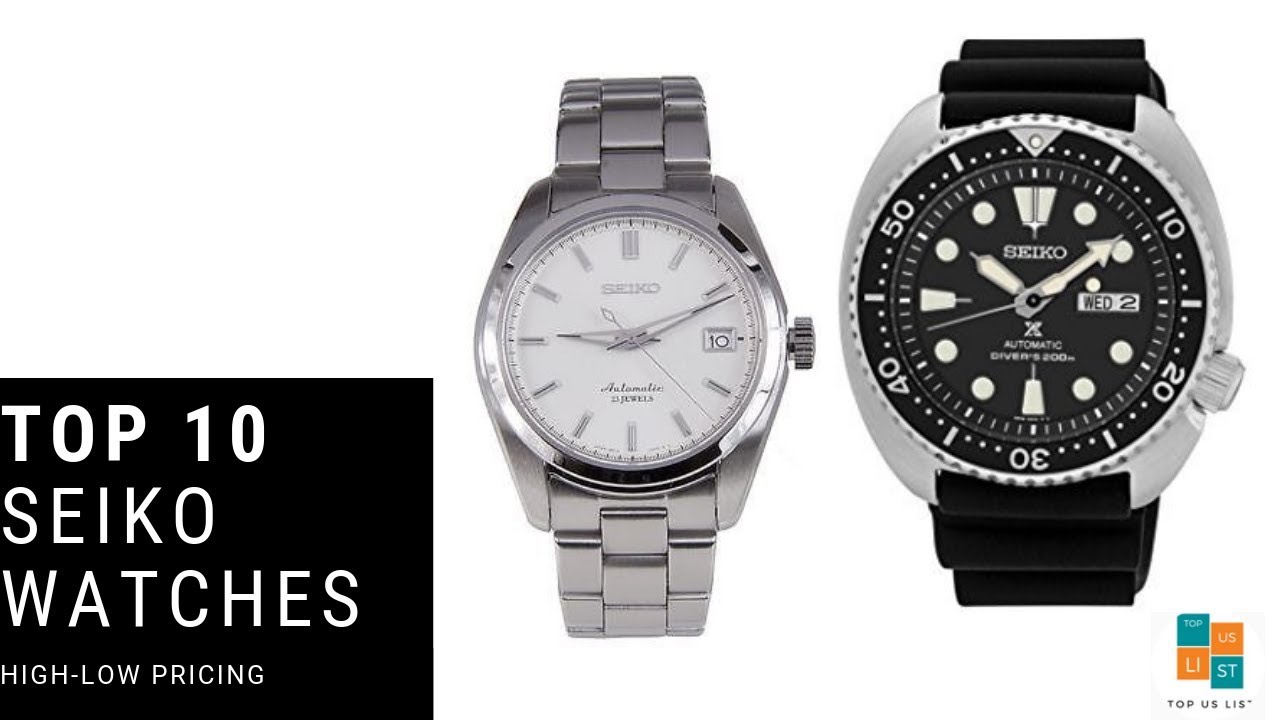 Top 10 Best Seiko Watches to Buy Online at Amazon