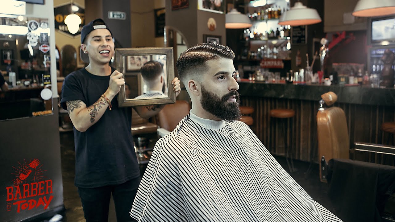 Como hacer un Razor fade en Media Americana TUTORIAL