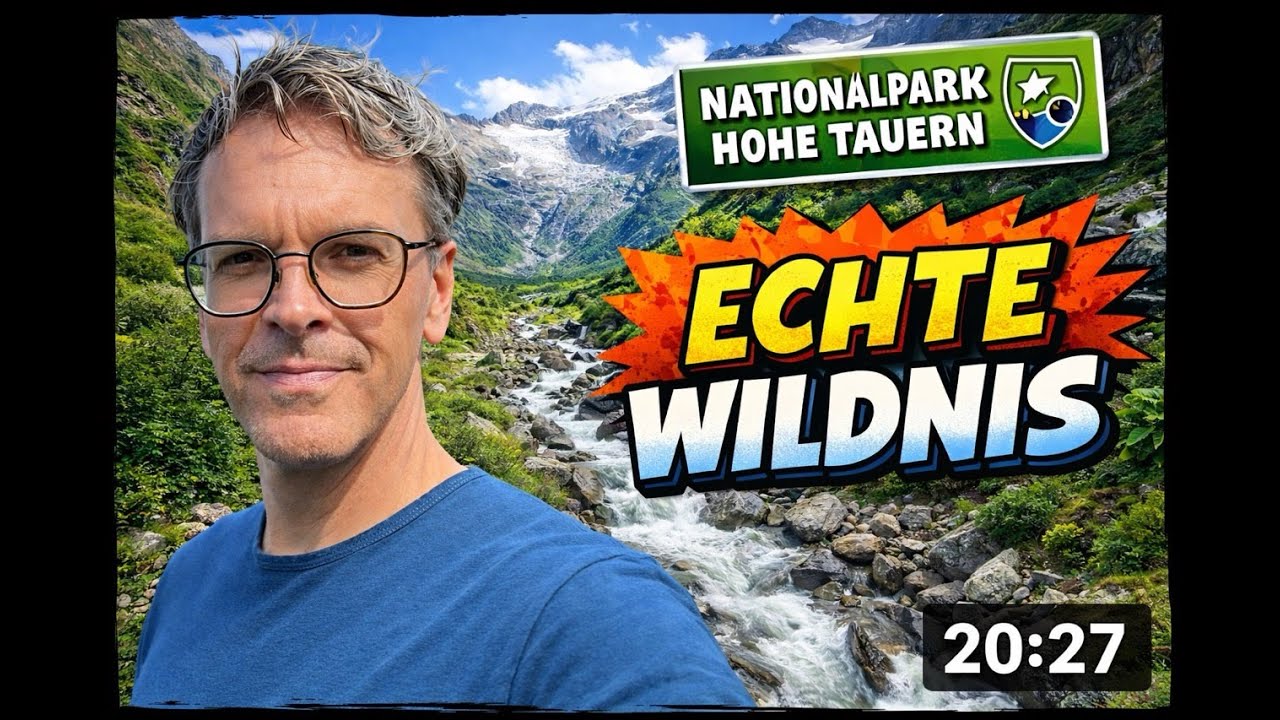 Wandern in den &ouml;sterreichischen Alpen | Gletscher und Seen im Nationalpark Hohe Tauern