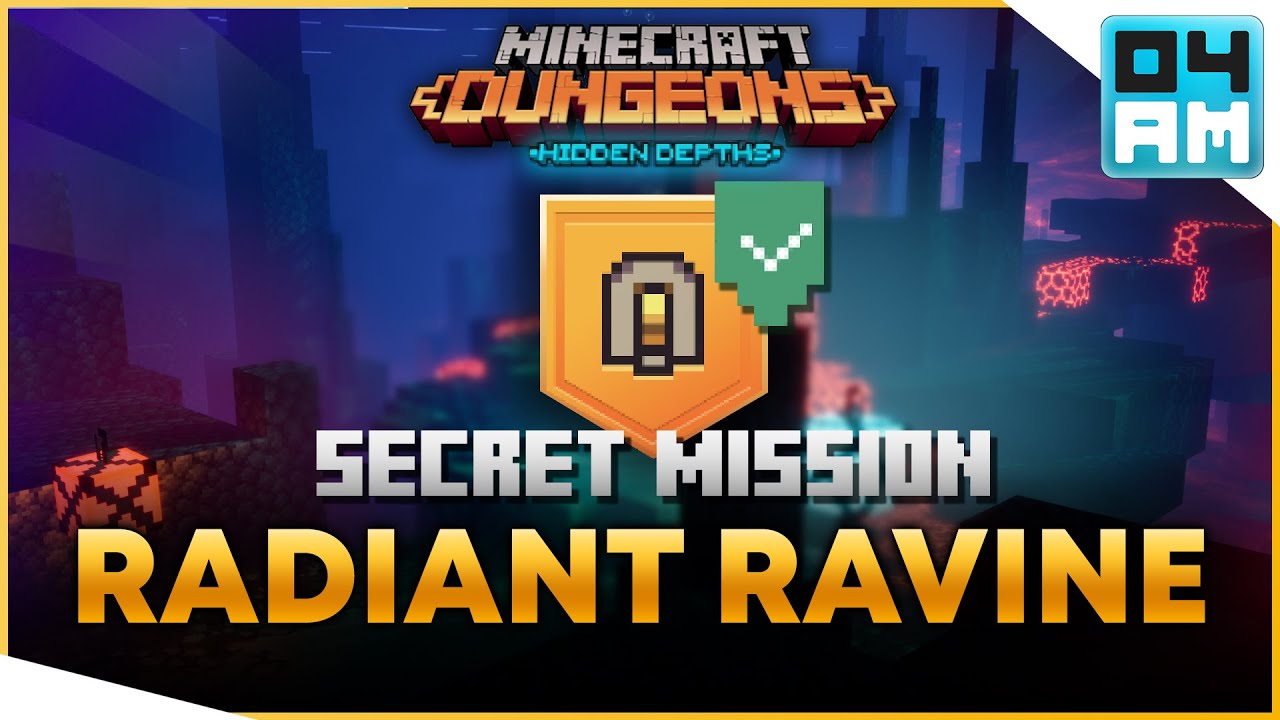 Как открыть новую секретную миссию «Сияющий овраг» в Minecraft Dungeons: Hidden Depths DLC