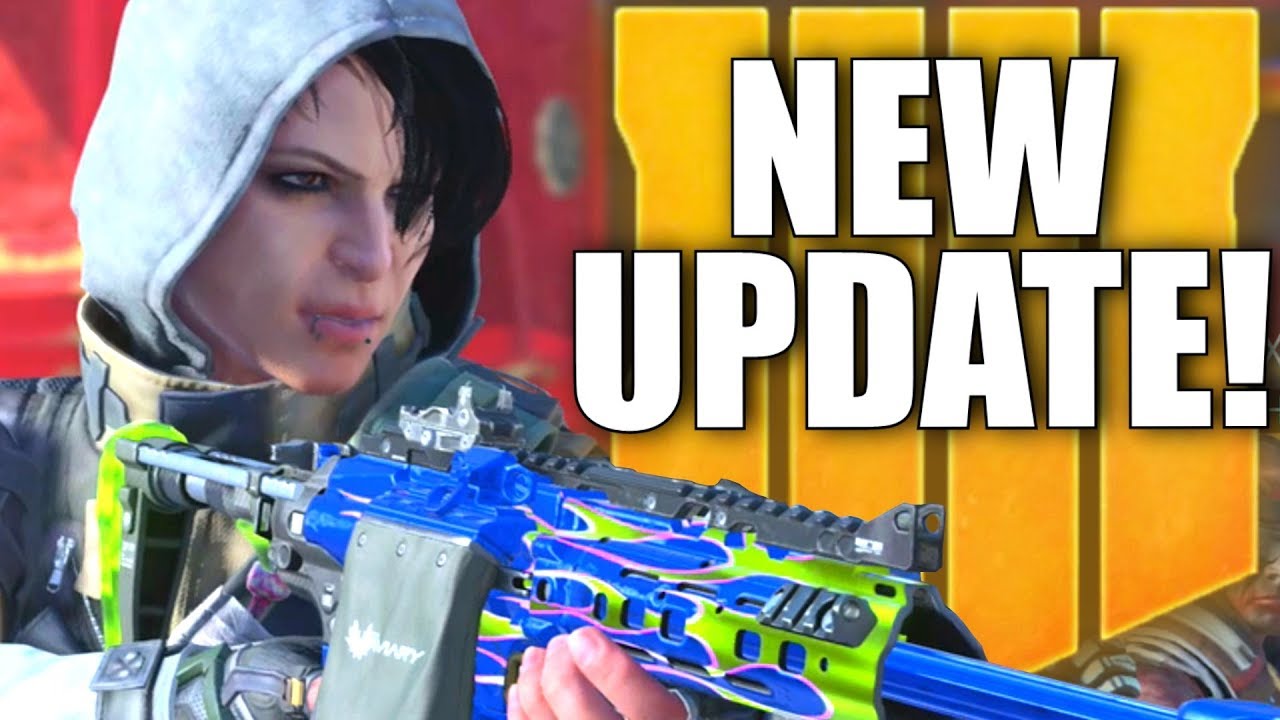 NEW BLACK OPS 4 UPDATE! Black Market Changes, Zero Nerfed, Blackout 