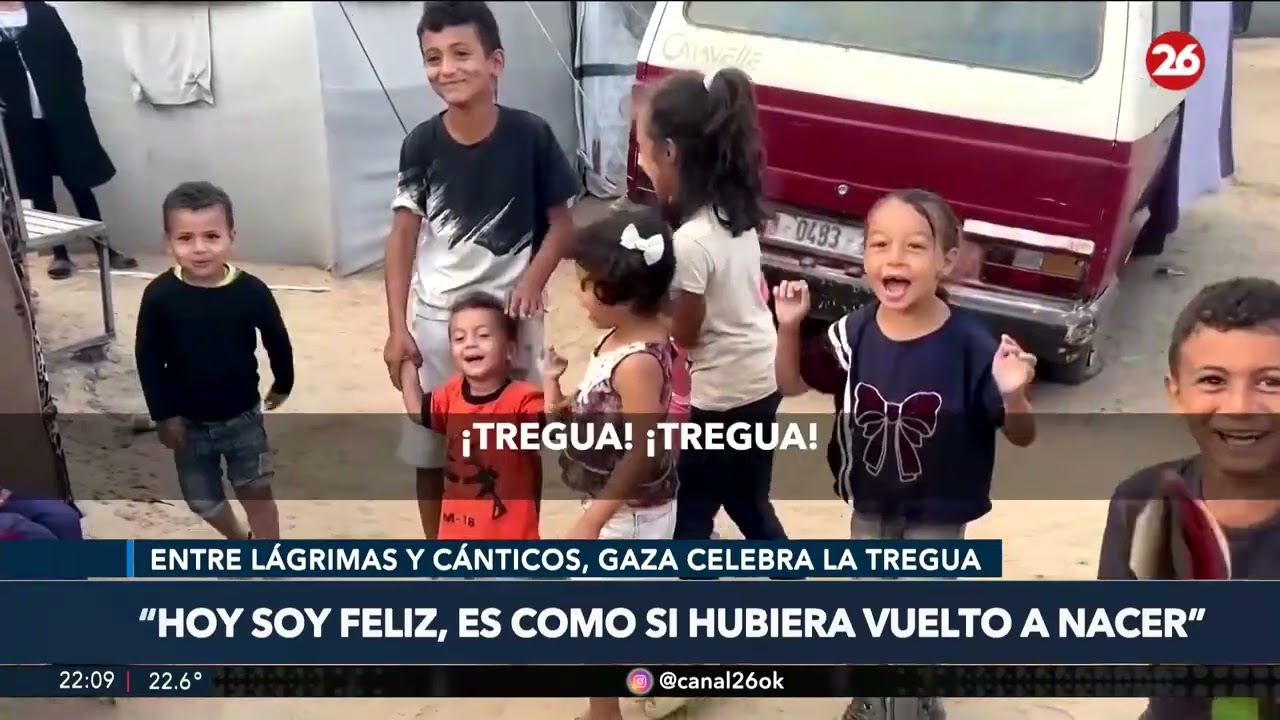 🚨 PAZ EN GAZA | La emoción de los civiles tras 2 años de guerra: #26Global
