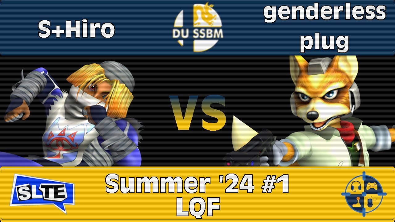 Drexel Melee Summer '24 #:1 SLTE DJM | S+Hiro (Sheik) Vs. genderless plug (Fox) - LQF