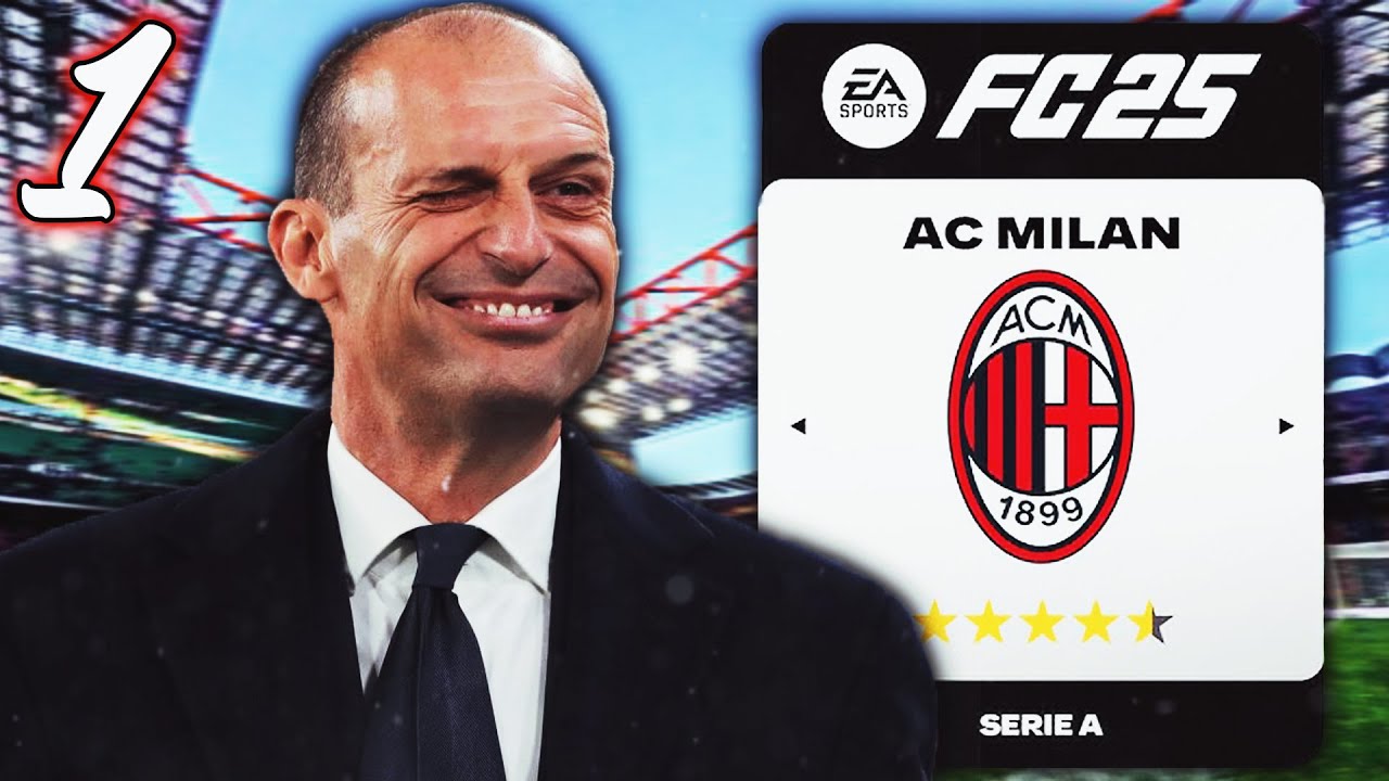 CARIERA CU AC MILAN IN EA FC 25! #1