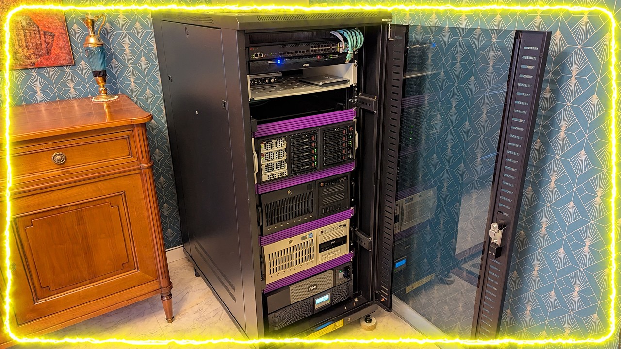 022 - Installation de ma baie informatique - serveur principal