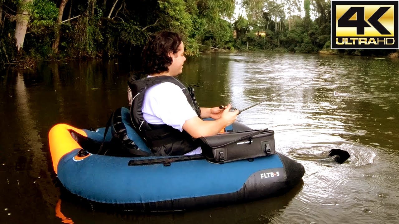BOTE INFLÁVEL DE PESCA (FLOAT TUBE): REVIEW COMPLETO DO FLTB - 5 CAPERLAN DECATHLON!! 1º NO BRASIL