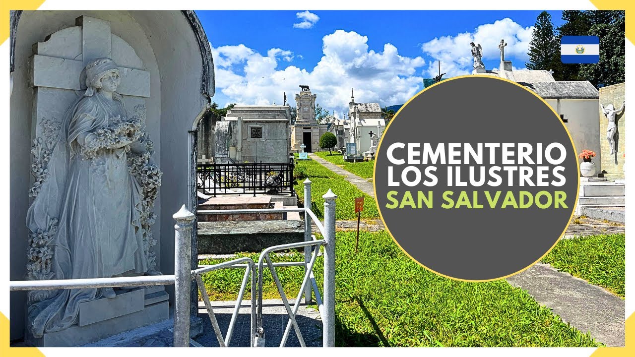 CEMENTERIO LOS ILUSTRES en el CENTRO HISTORICO DE SAN SALVADOR - EL SALVADOR 2024