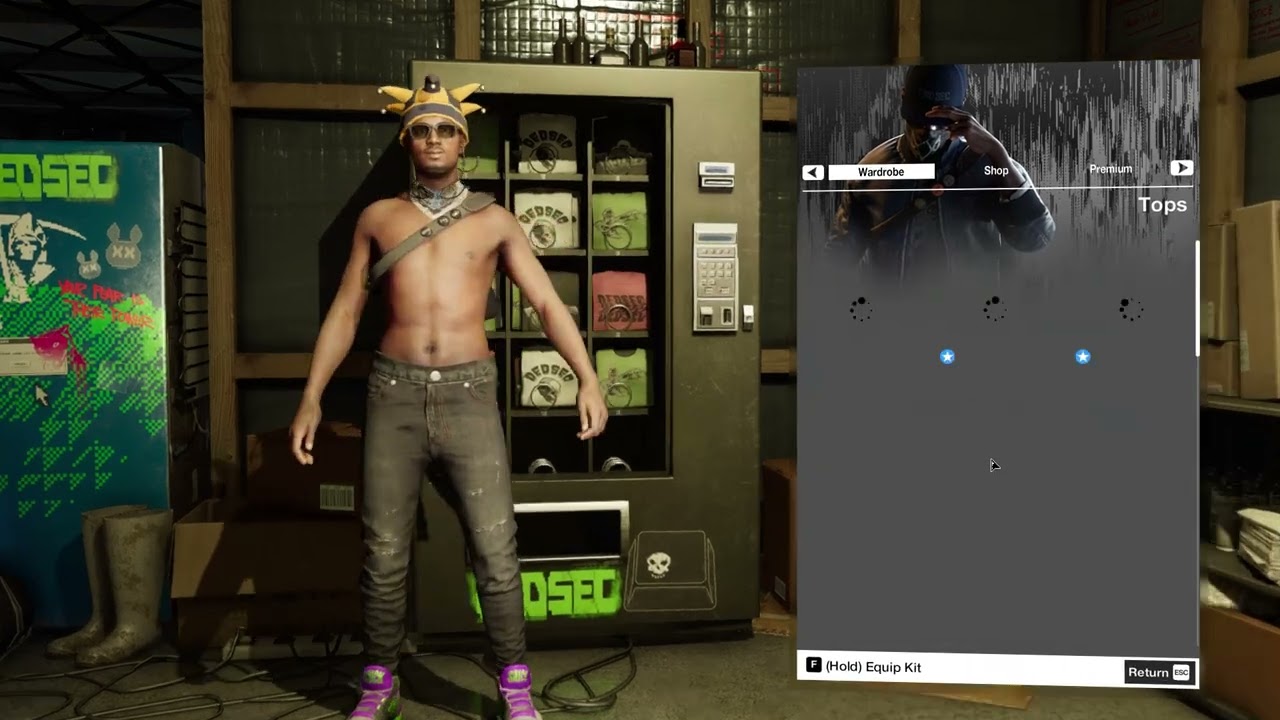 Old watch dogs 2 twitch excusive item from 2020