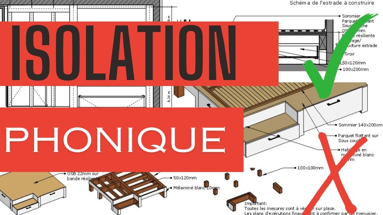 Isolation plancher bois : Comment isoler un plancher bois phoniquement