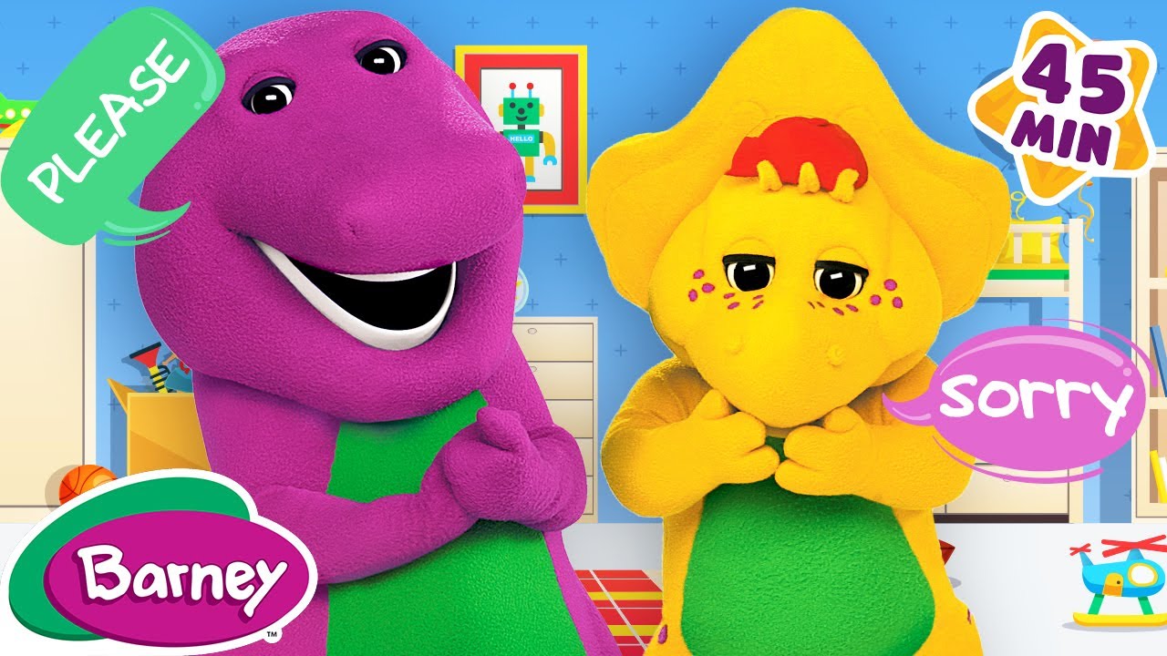 Good Manners | Best Behavior for Kids | Full Episode | Barney the Dinosaur