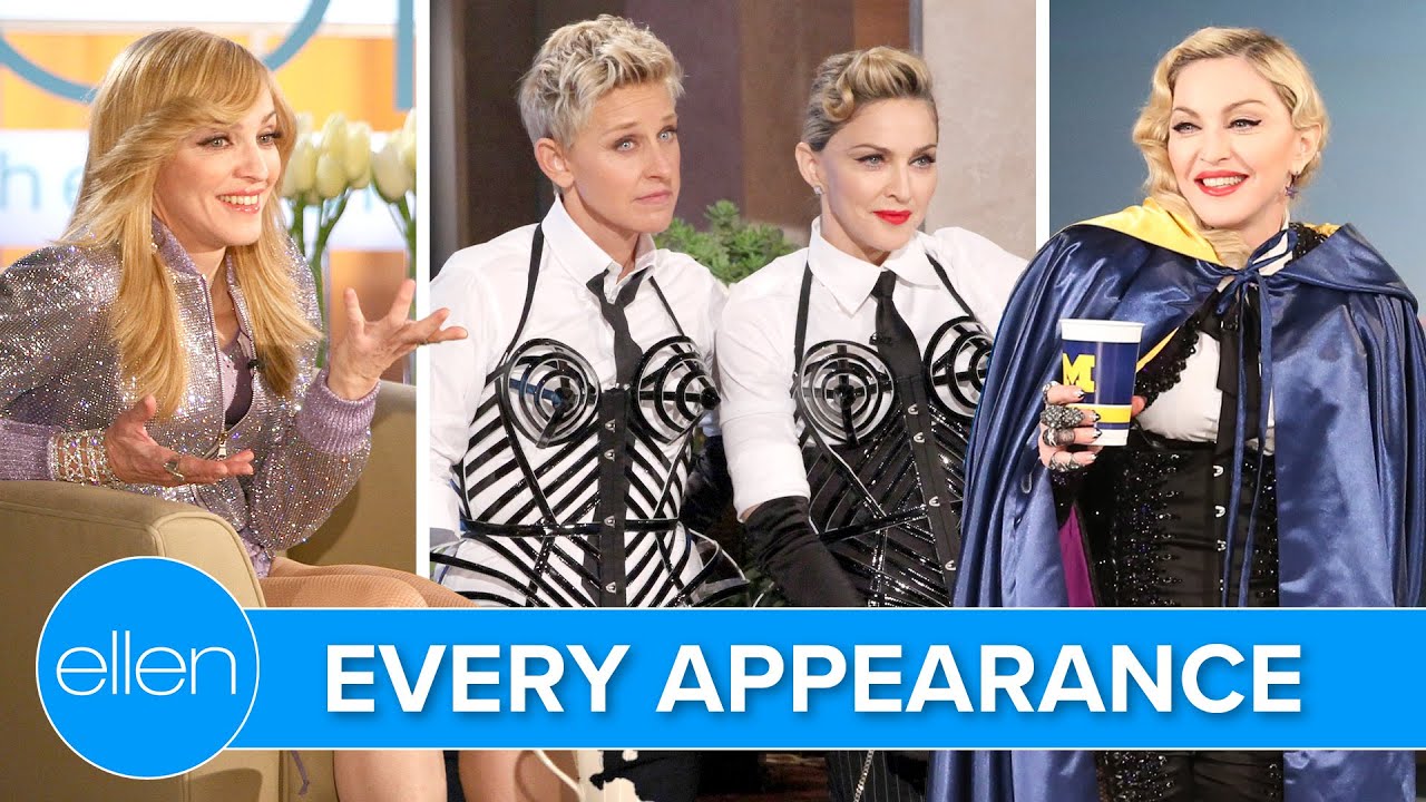 Every Time Madonna Appeared on the ‘Ellen’ Show
