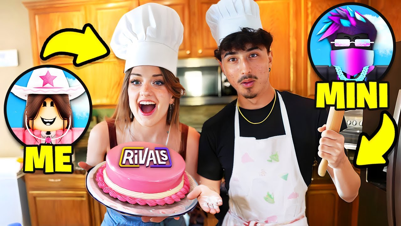 MINIBLOXIA & I Baked a RIVALS Cake (Roblox Rivals)