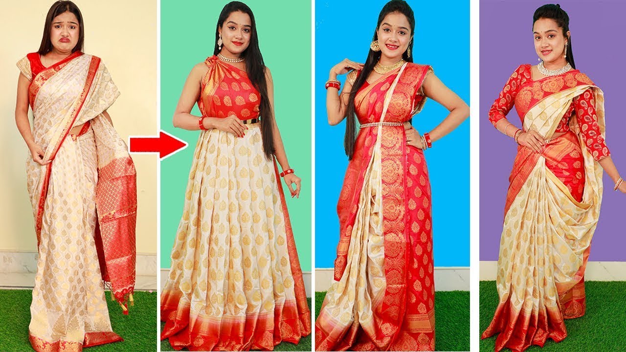 SILK এর শাড়ী পরার 3 টি অসাধারণ Style । 3 Elegant Saree Draping to Look Tall & Attractive
