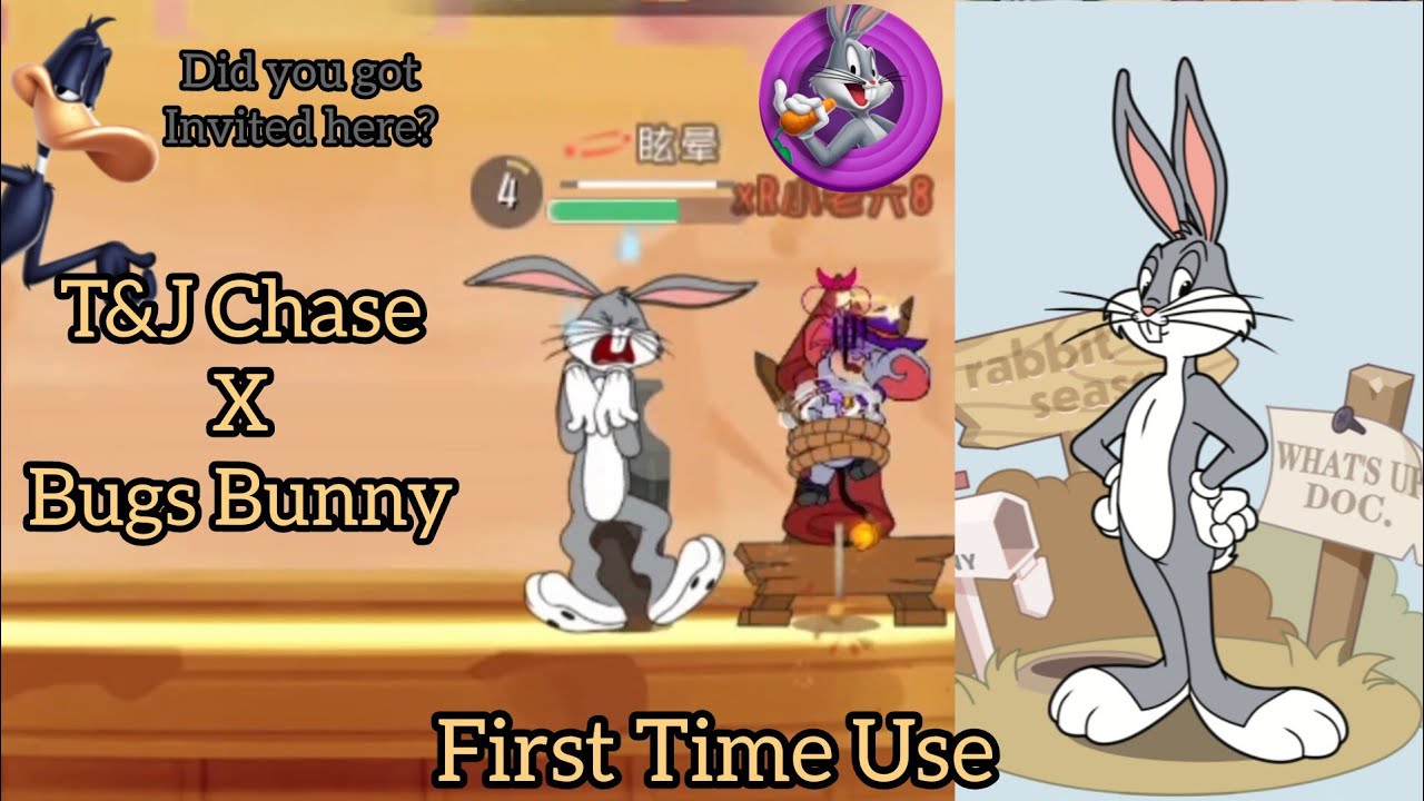 Tom and Jerry Chase CN - Bugs Bunny Gameplay First time use