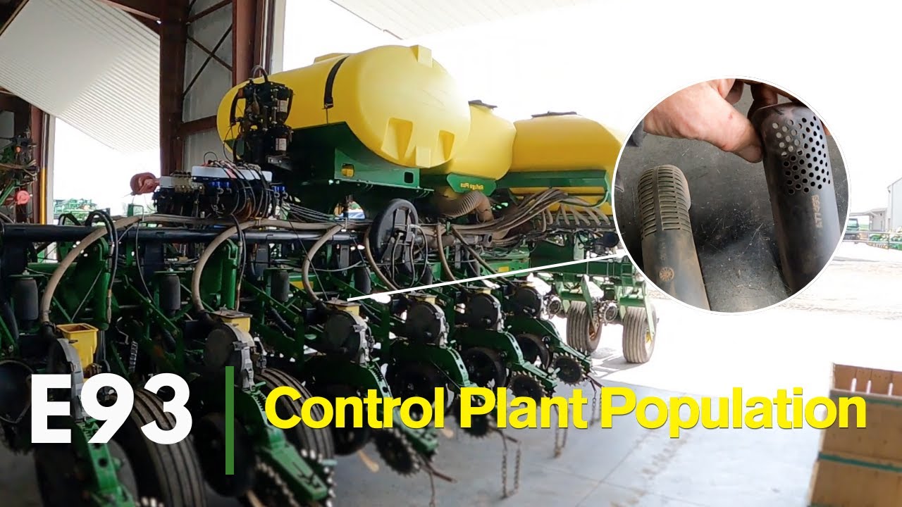 E93 | John Deere 1770NT CCS Planter - Fixing Overseeding and Underseeding Problems