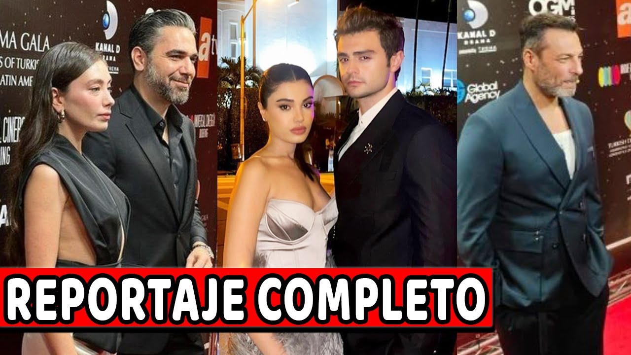 Todos los ACTORES TURCOS en Gala de novelas MIAMI 🔥 22.01.2024