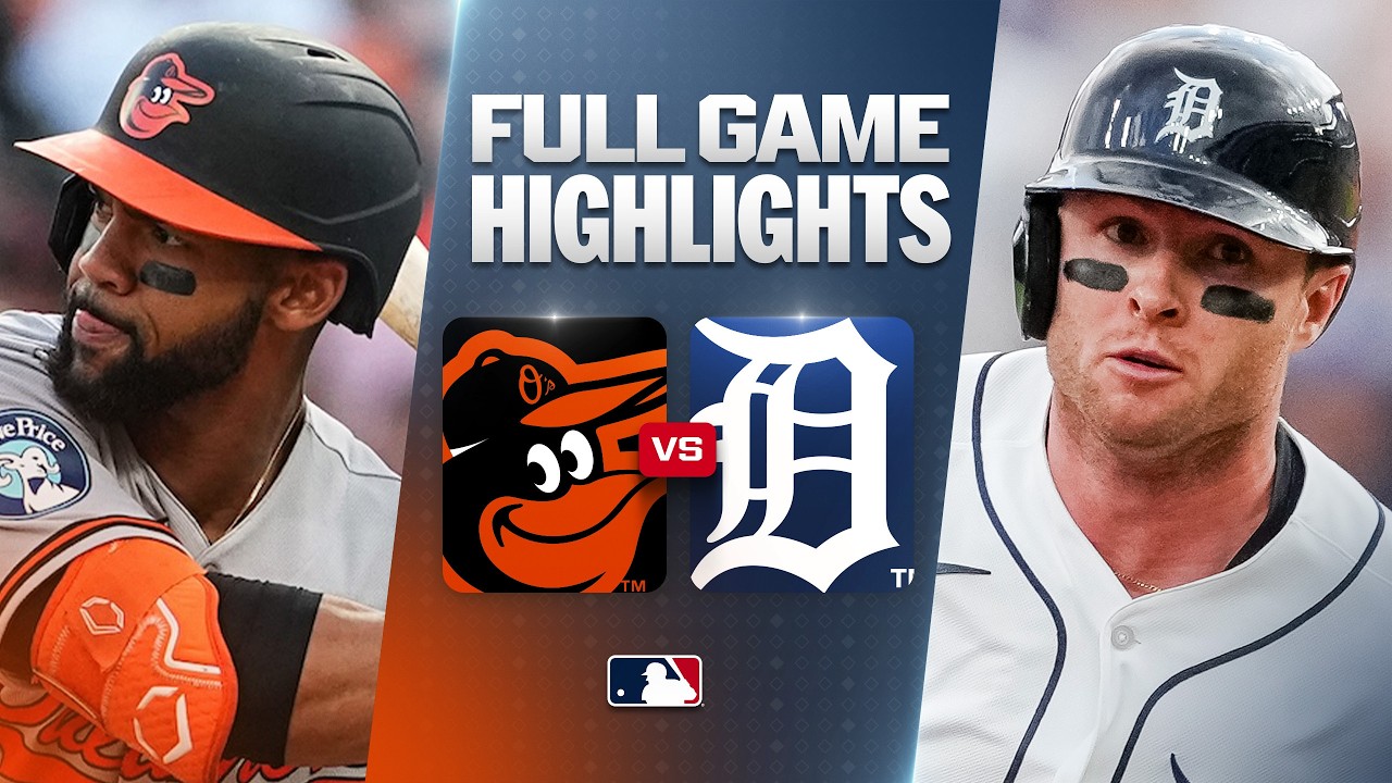 ORIOLES против TIGERS: официальный обзор игры (28 июля) | Сезон MLB 2026