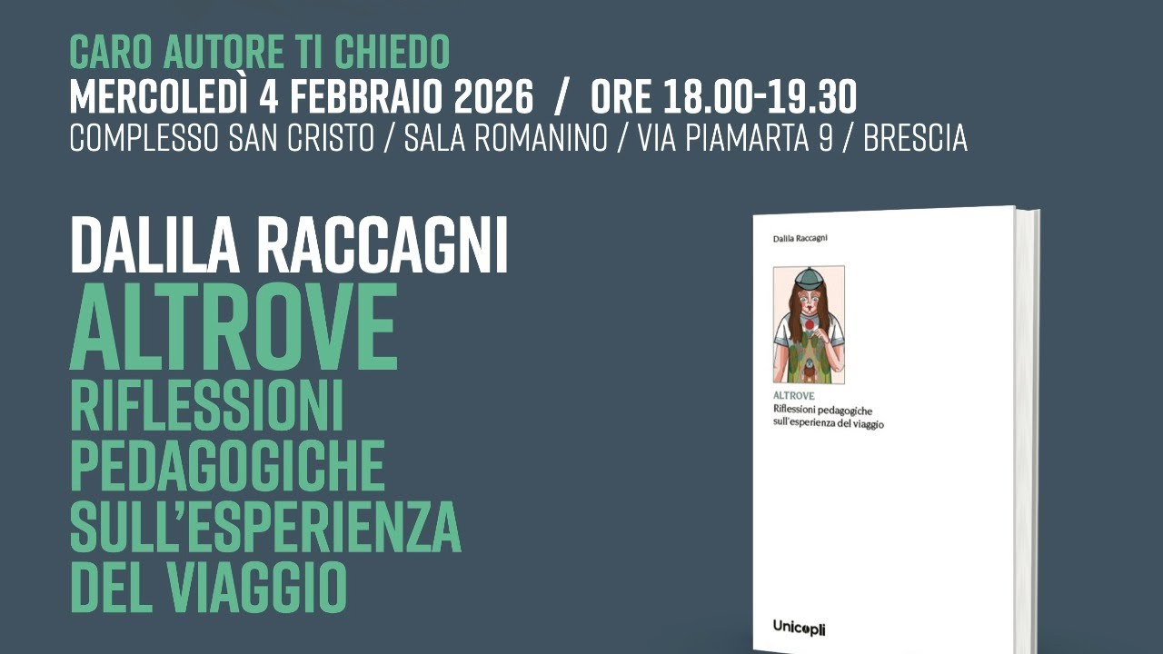 Altrove / Riflessioni pedagogiche sull’esperienza del viaggio