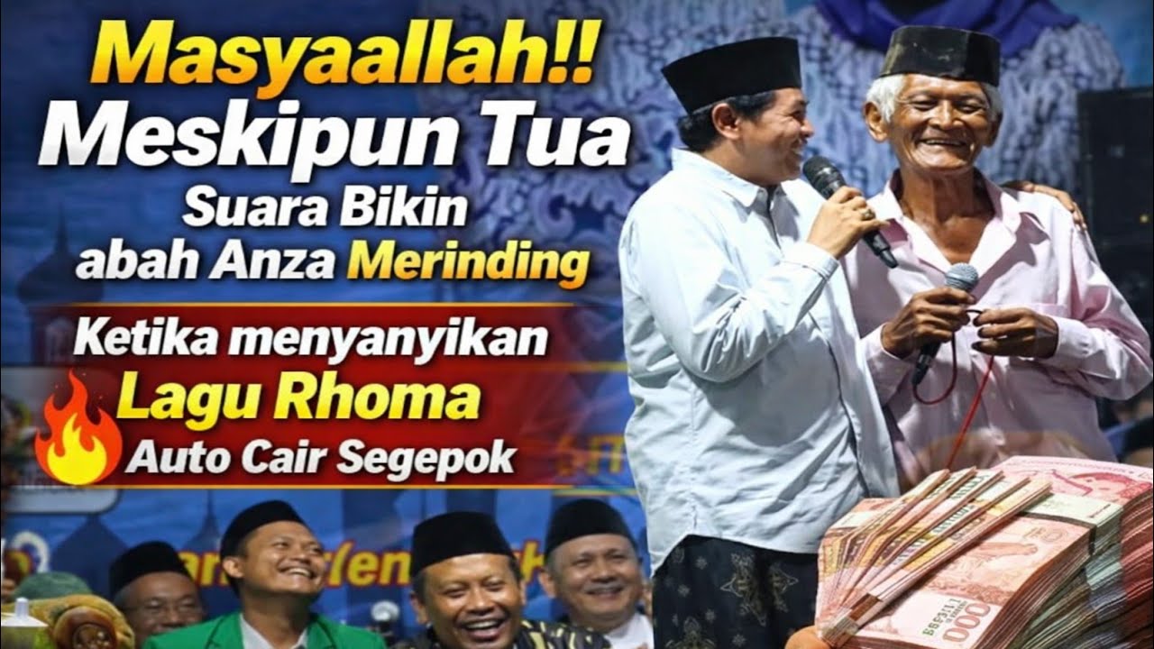 Abah Anza Merinding Dengar Suara Ini! Kakek Dirjo Menyanyikan Lagu Rhoma