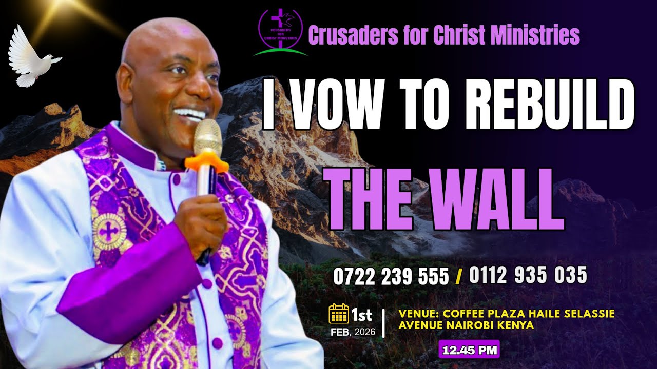 I VOW TO REBUILD THE WALL // Apostle Ndura Waruinge | Bethel Clouds TV