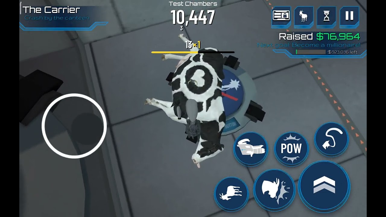 tutorial how to get cow goat in goat simulator wast of space