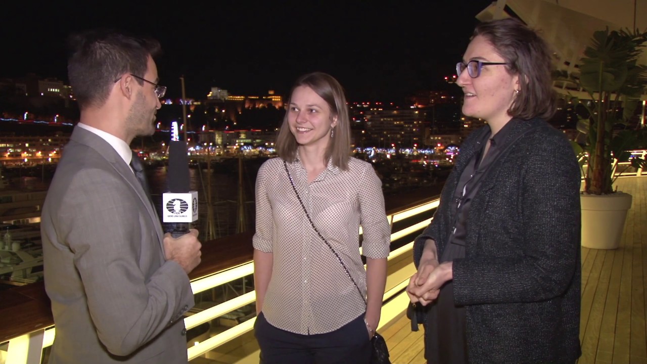 Interview with Anna Muzychuk and Nana Dzagnidze | 2019 FIDE Women's Grand Prix - Monaco | Round 2 |