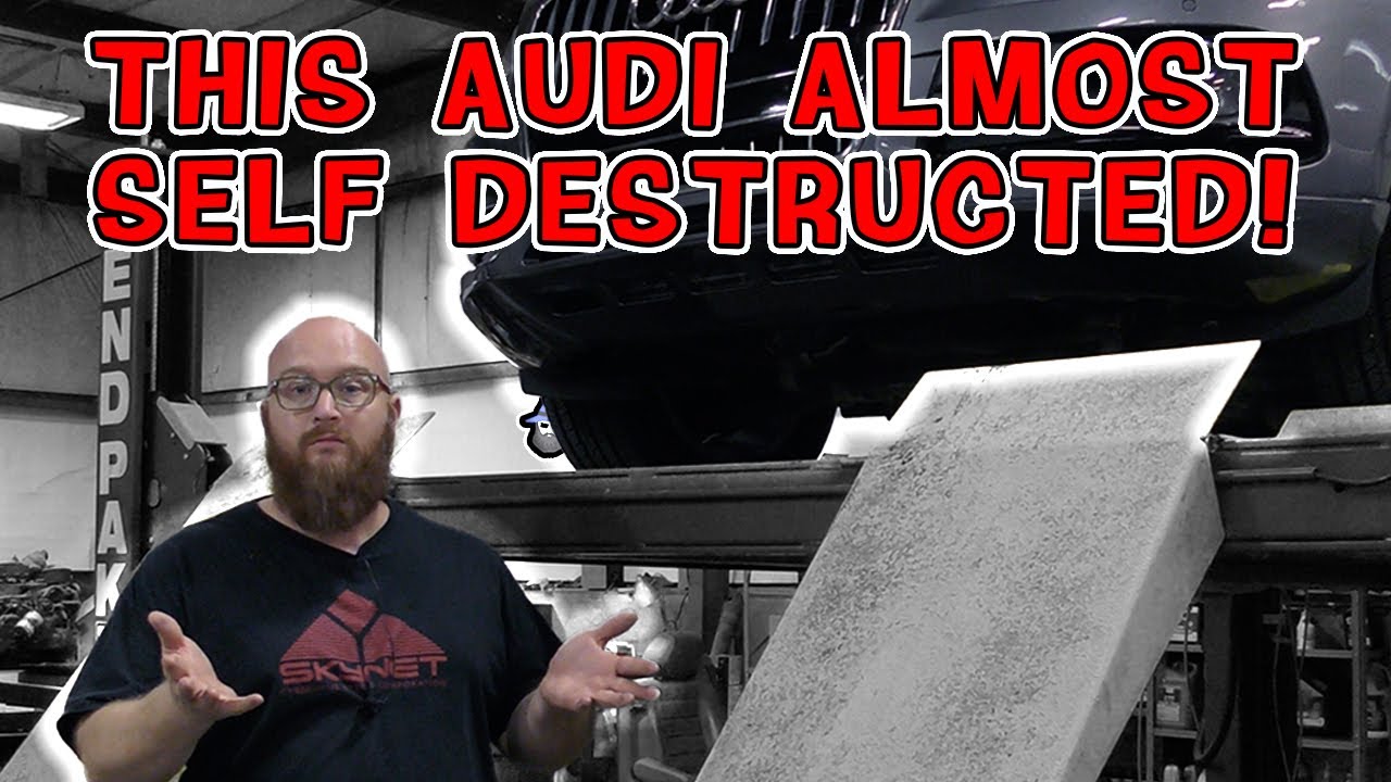Customer almost lost their engine in this '15 Audi Q5! The CAR WIZARD found the problem just in time