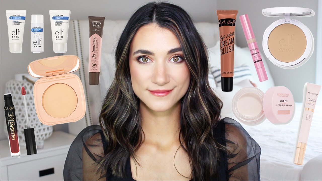 new DRUGSTORE makeup 2022...whats new from elf cosmetics, colourpop, LA girl and more!?