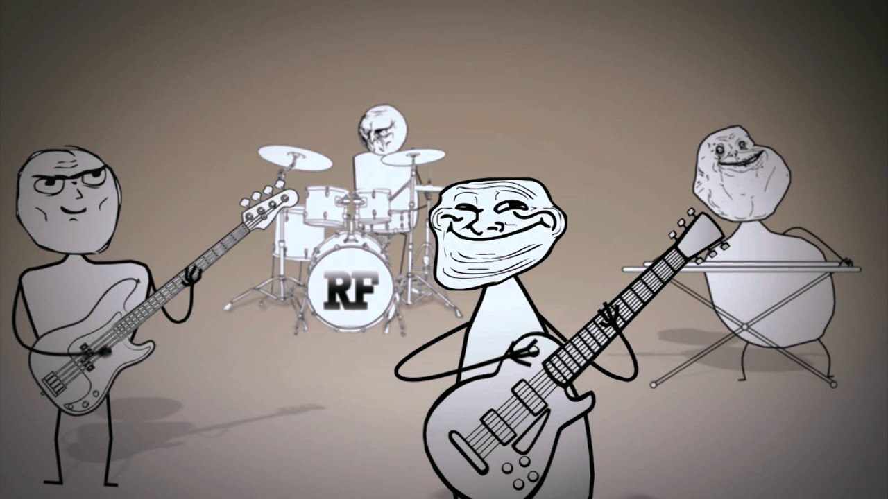 Rage Faces Song 2 - Some kind of loving (Troll Face, Not Okay, NO Guy, Forever Alone)
