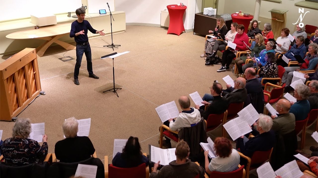 Immens, Indrukwekkend; Ives: Eerste repetitie projectkoor o.l.v. Merlijn Wackers