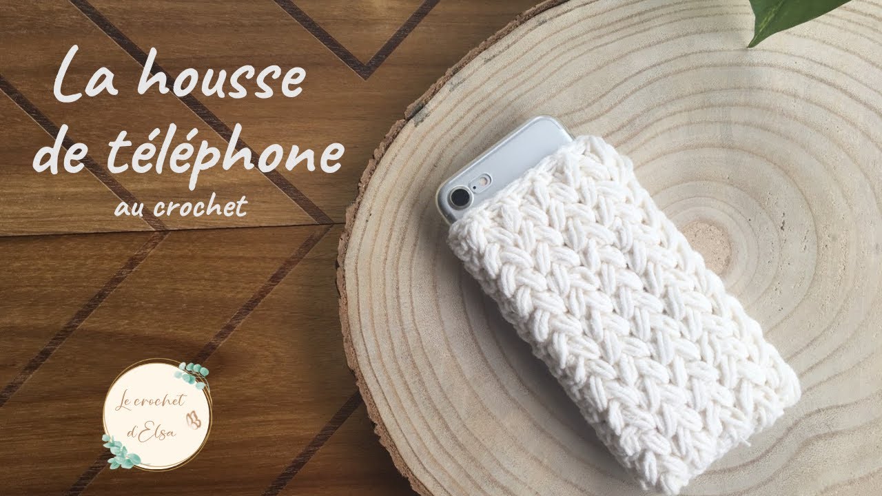 Comment réaliser une housse de téléphone au crochet