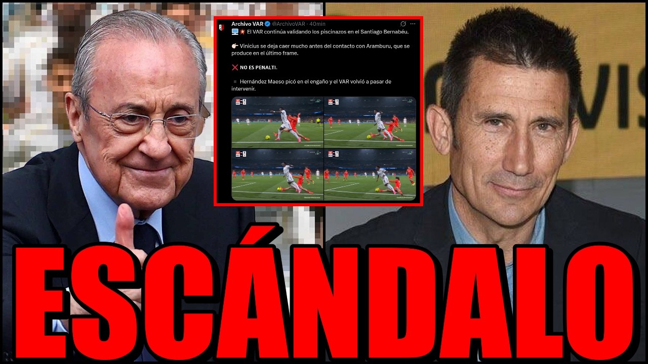 😡🔥 *ESCÁNDALO VINICIUS* PISCINAZOS, ÁRBITROS COBARDES... ASÍ ES IMPOSIBLE PARA EL BARÇA... EN FIN