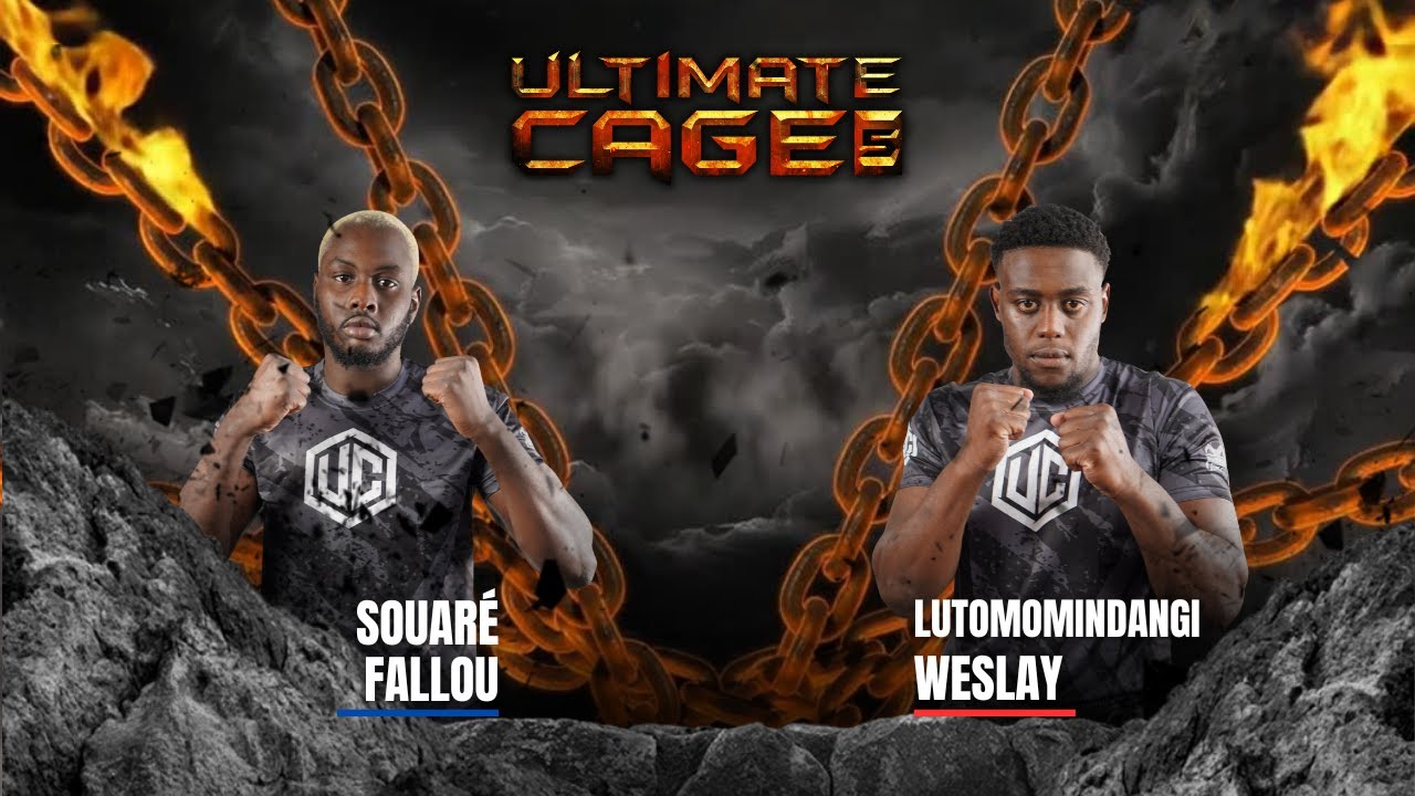 SOUARÉ FALLOU vs LUTOMOMINDANGI WESLAY - ULTIMATE CAGE 5
