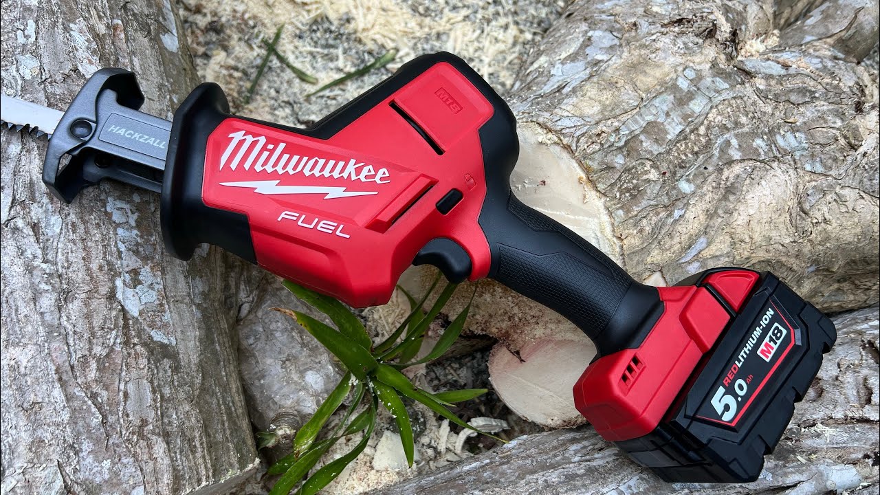 MILWAUKEE M18 FHZ-0 HACKZALL เลื่อยชักไฟฟ้าไรสาย เอนกประสงค์ ตัดแต่งกิ่งไม้ เปลี่ยนใบใช้งานทั่วไป