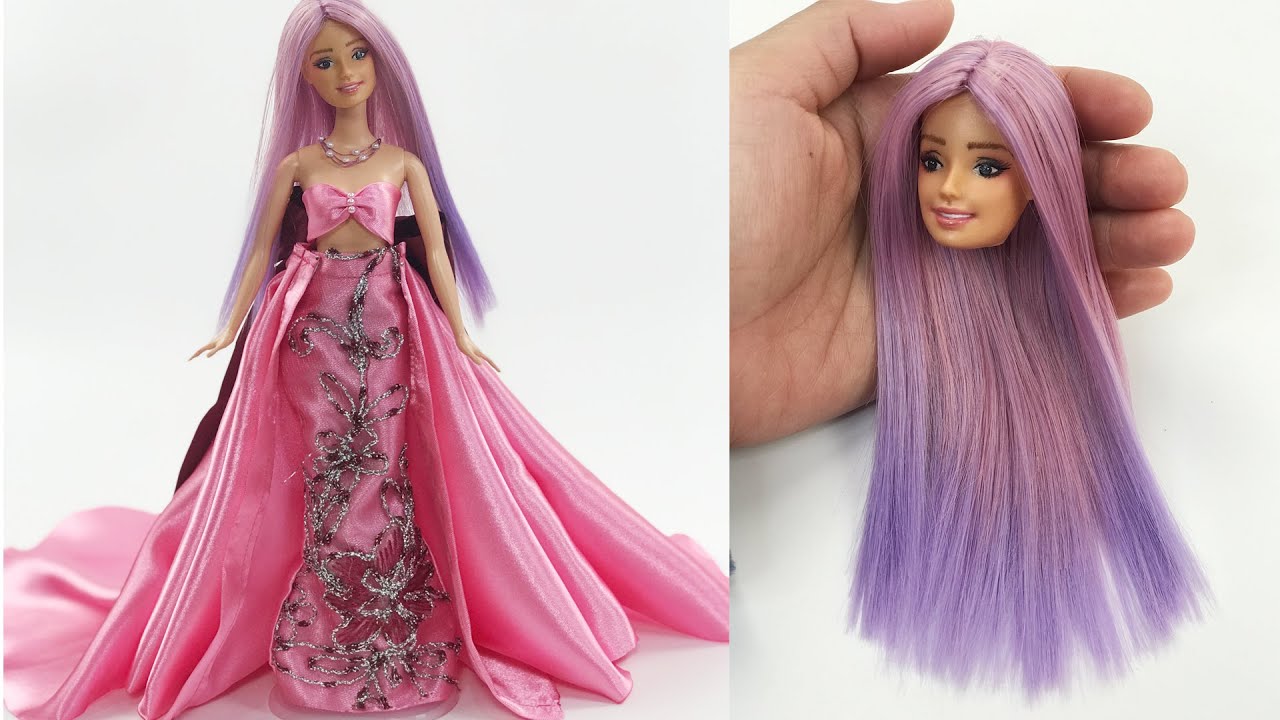 10 DIY Ideas For Your Barbie To Look Like Princess / DIY Barbie Transformation/ Barbie Doll Makeover