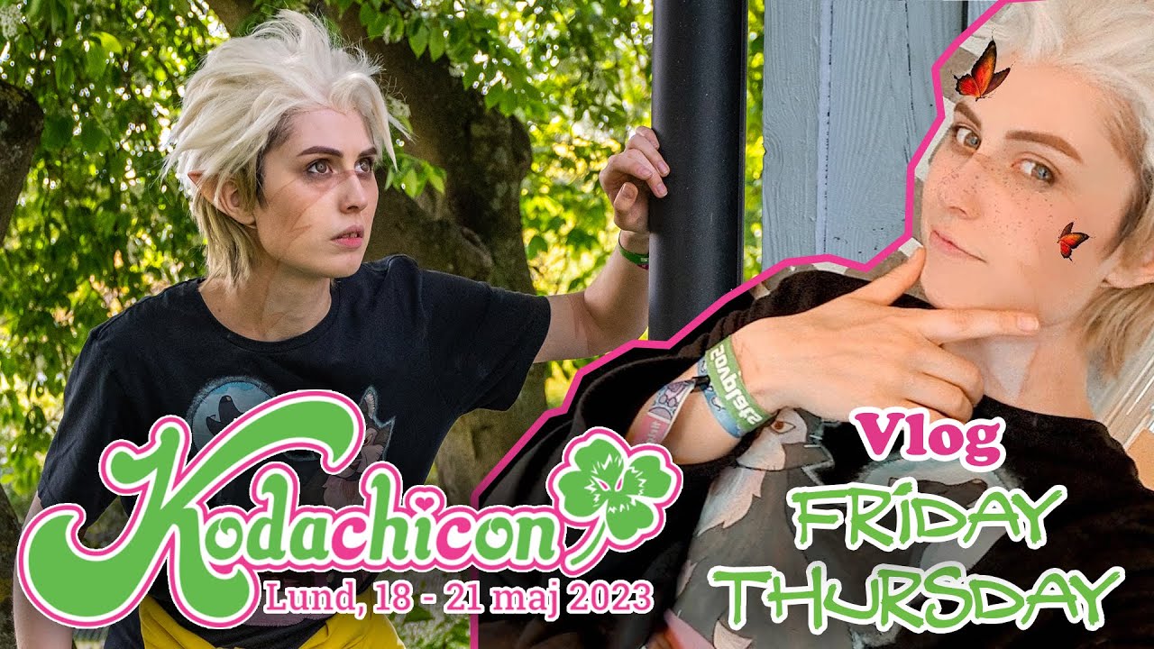 Hunter taking it chill at KodachiCon (vlog)