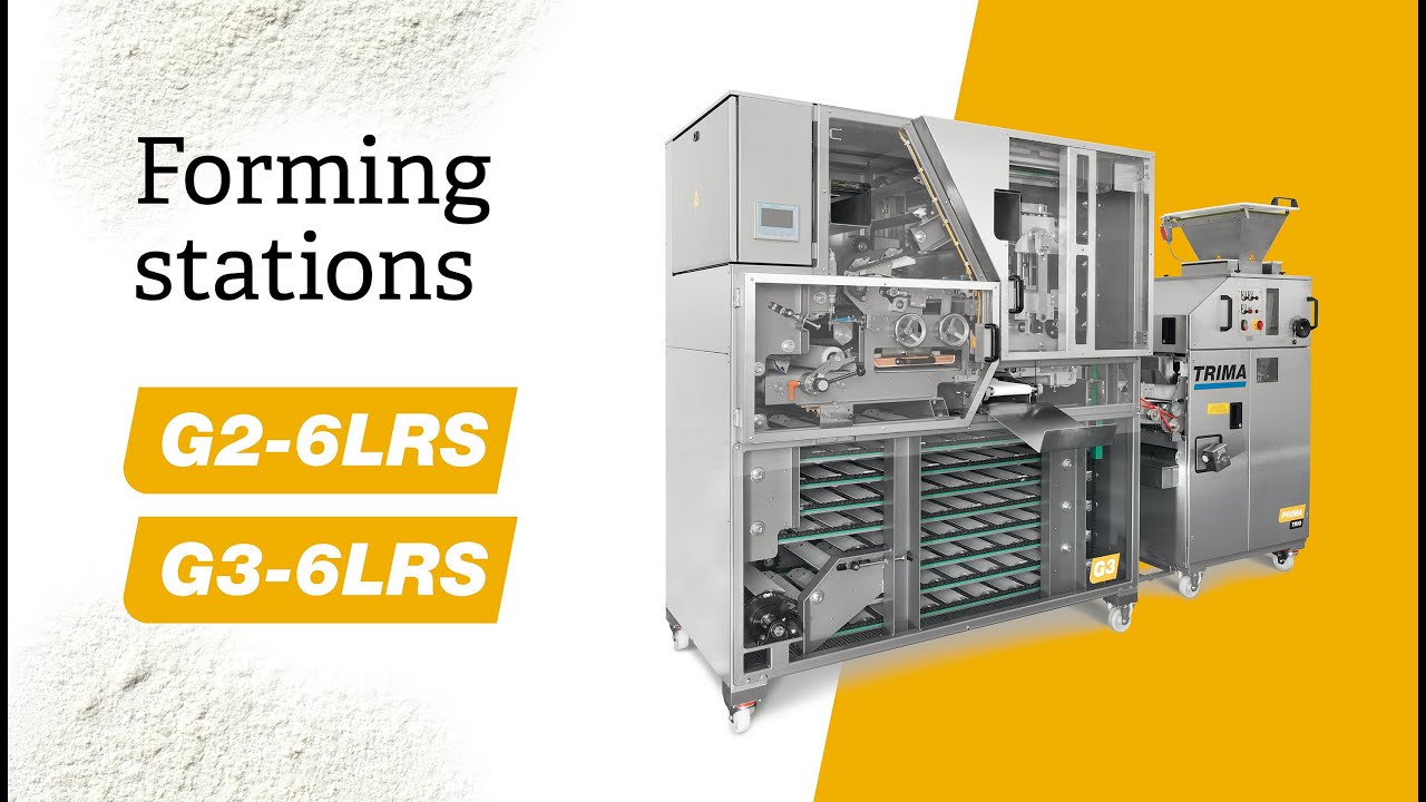Forming station G2-6LRS and G3-6LRS - TRIMA Bakerymachines