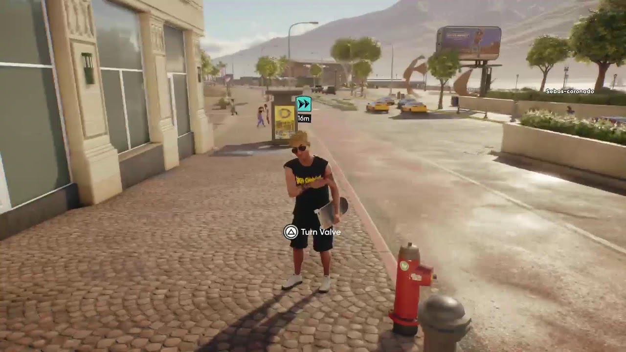 Skate. Multiplayer - On Screen Chat