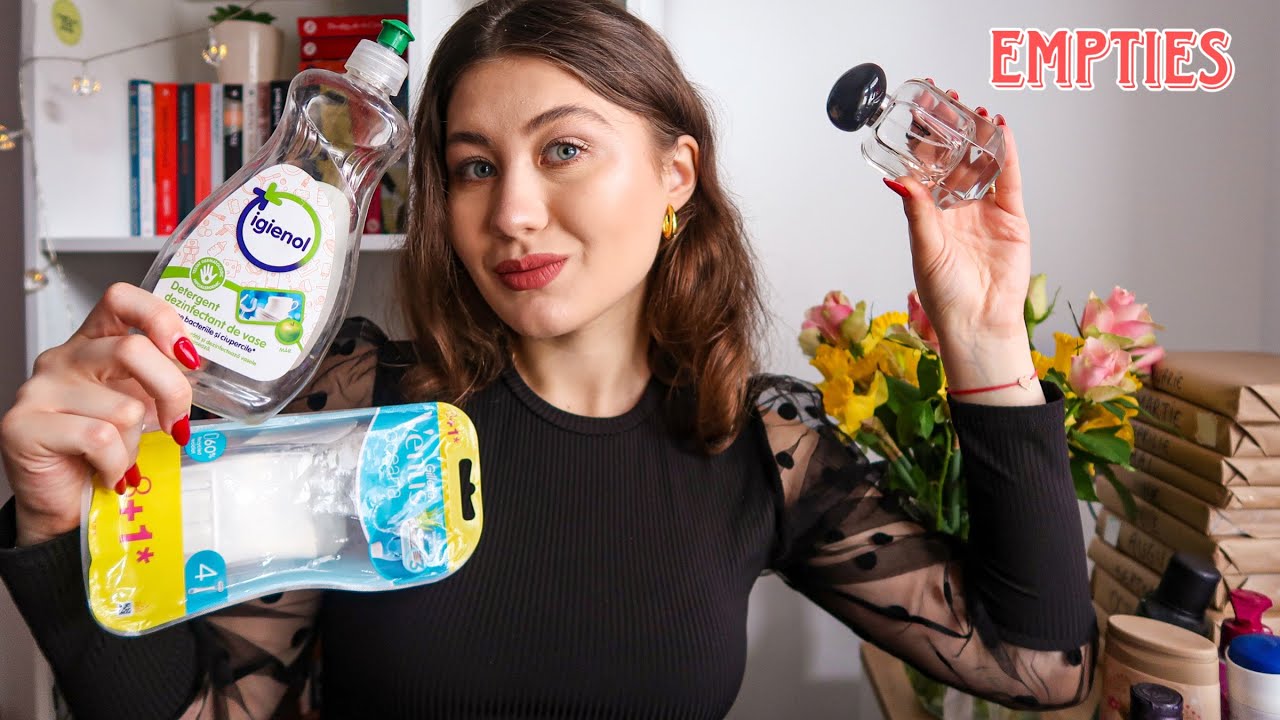 Empties❤️ produse terminate in Ianuarie și Februarie| parfumuri, produse pentru casa, corp si ten