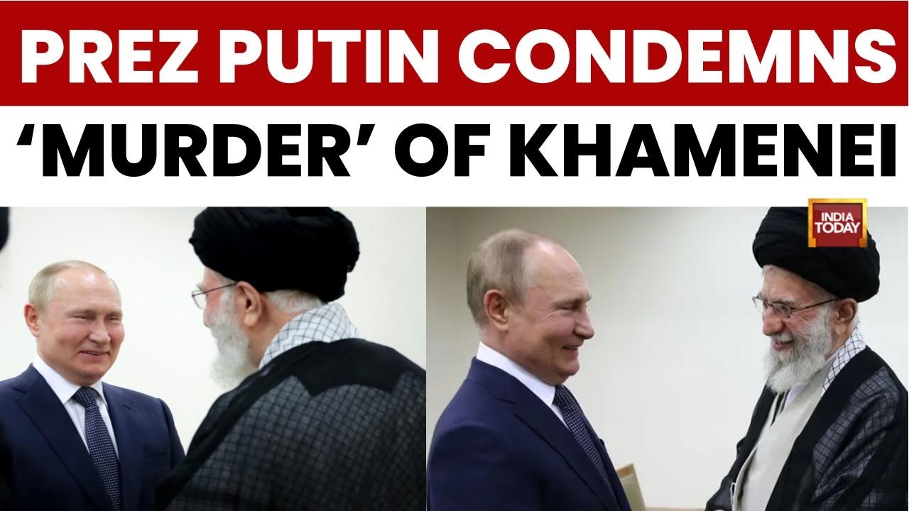 Khamenei Dead: Putin Condemns Khamenei Killing As Cynical Murder Violating International Law