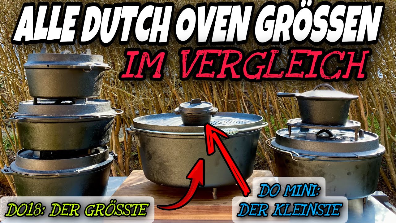 Dutch Oven Größen im Vergleich: Welcher ist dein Favorit?