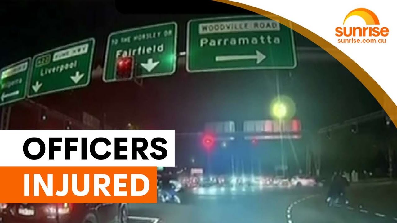 Two Sydney police officers injured in separate incidents | Sunrise