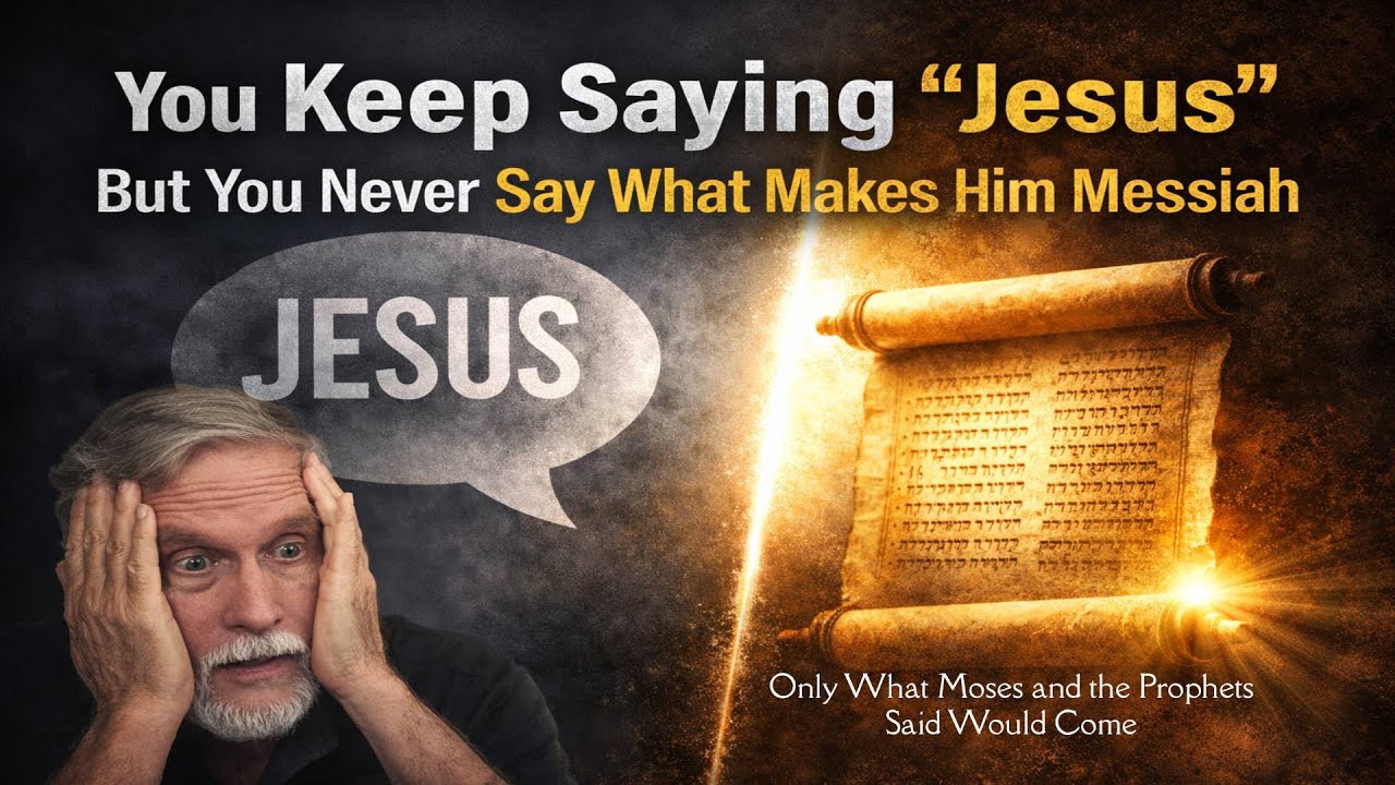 You keep saying “Jesus.” But you never say what makes Him Messiah.